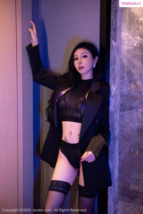 田冰冰  [XiuRen]高清写真图 2023.01.17 No.6143 田冰冰 黑丝美臀第5张图片